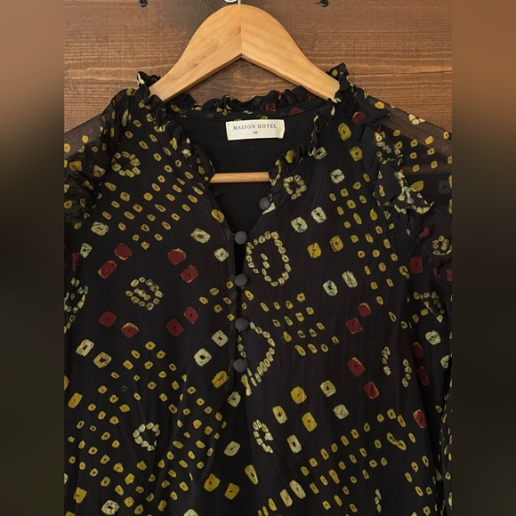 MAISON HOTEL Bianca Dress in Black Magma - Picture 7 of 13